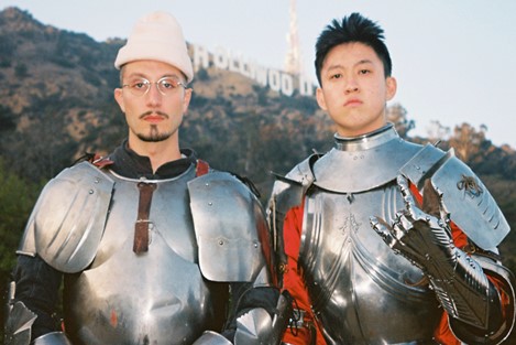 BBNO$ and Rich Brian